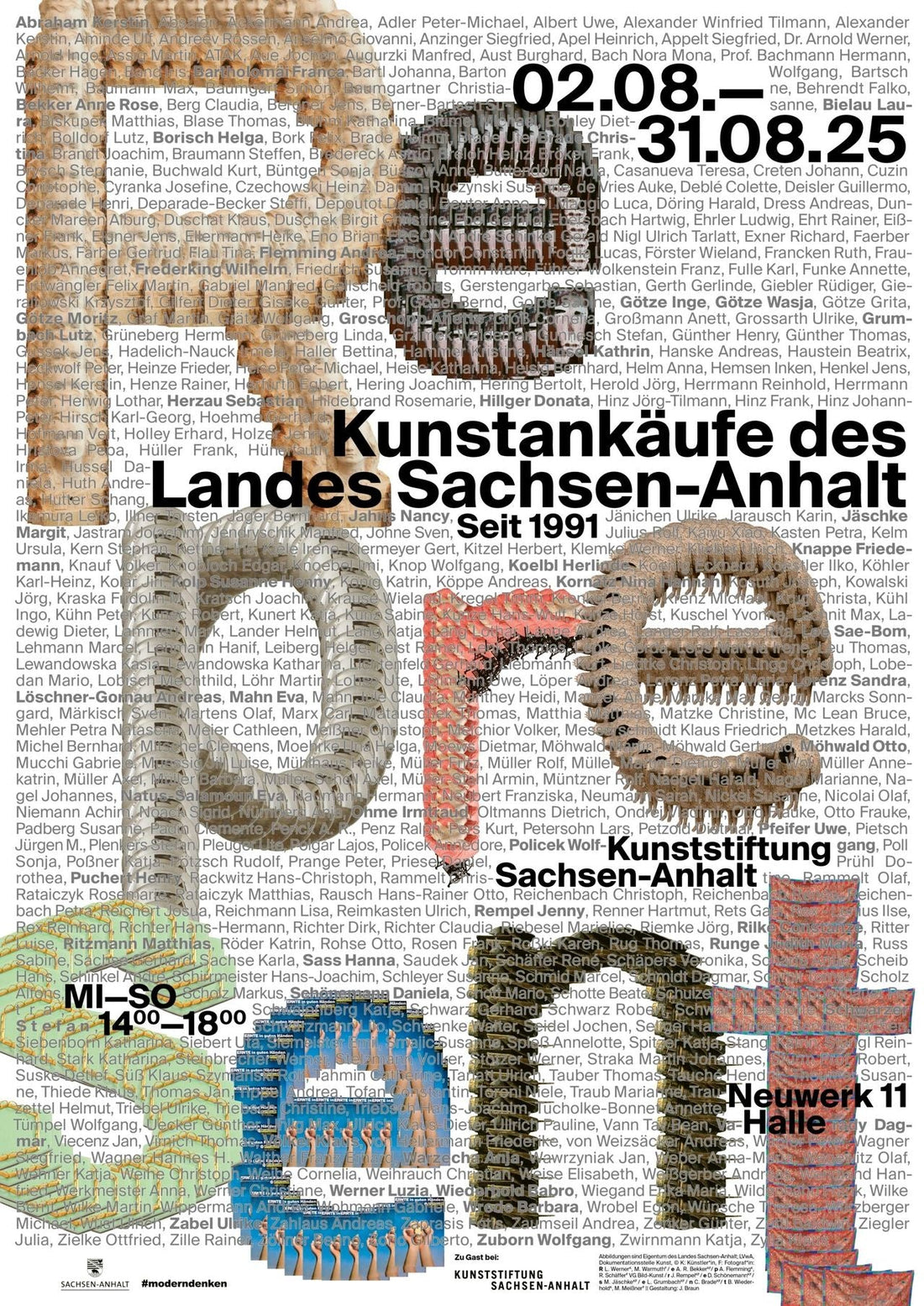 Ulrike Zabel in der Kunststiftung Sachsen-Anhalt