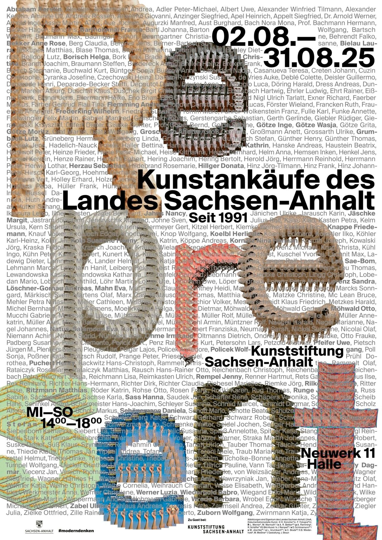 Ulrike Zabel in der Kunststiftung Sachsen-Anhalt