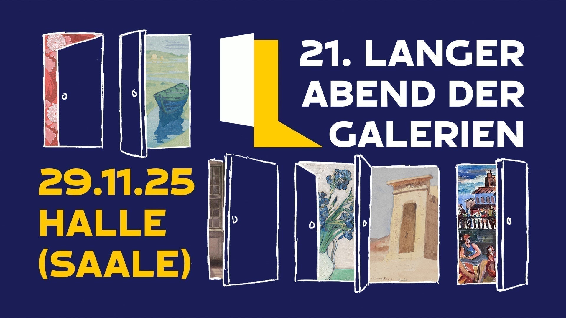 21. Langer Abend der Galerien in Halle
