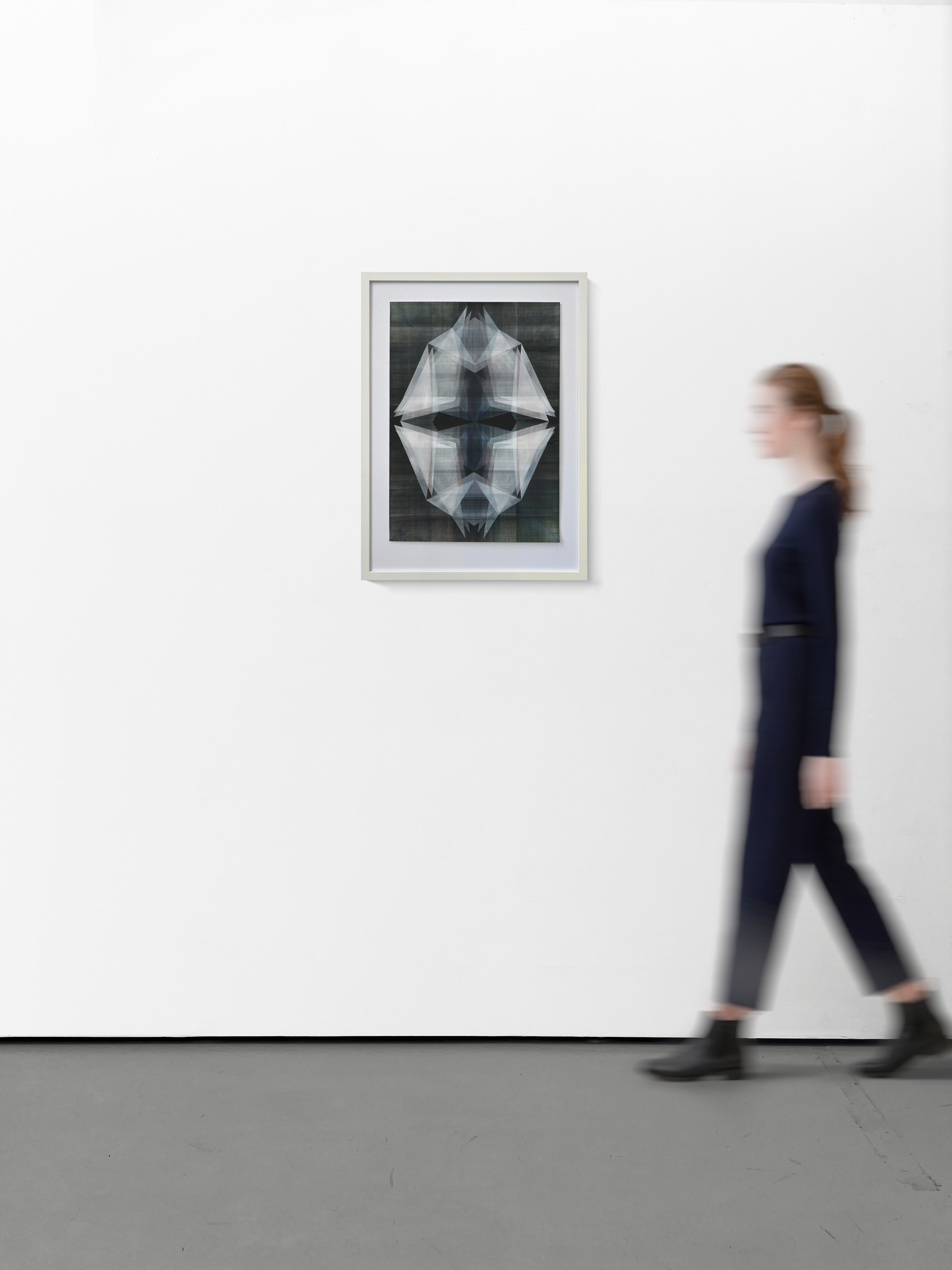 Jisoo Jang – o.T. – Gouache auf Papier (Nr. 25/1)