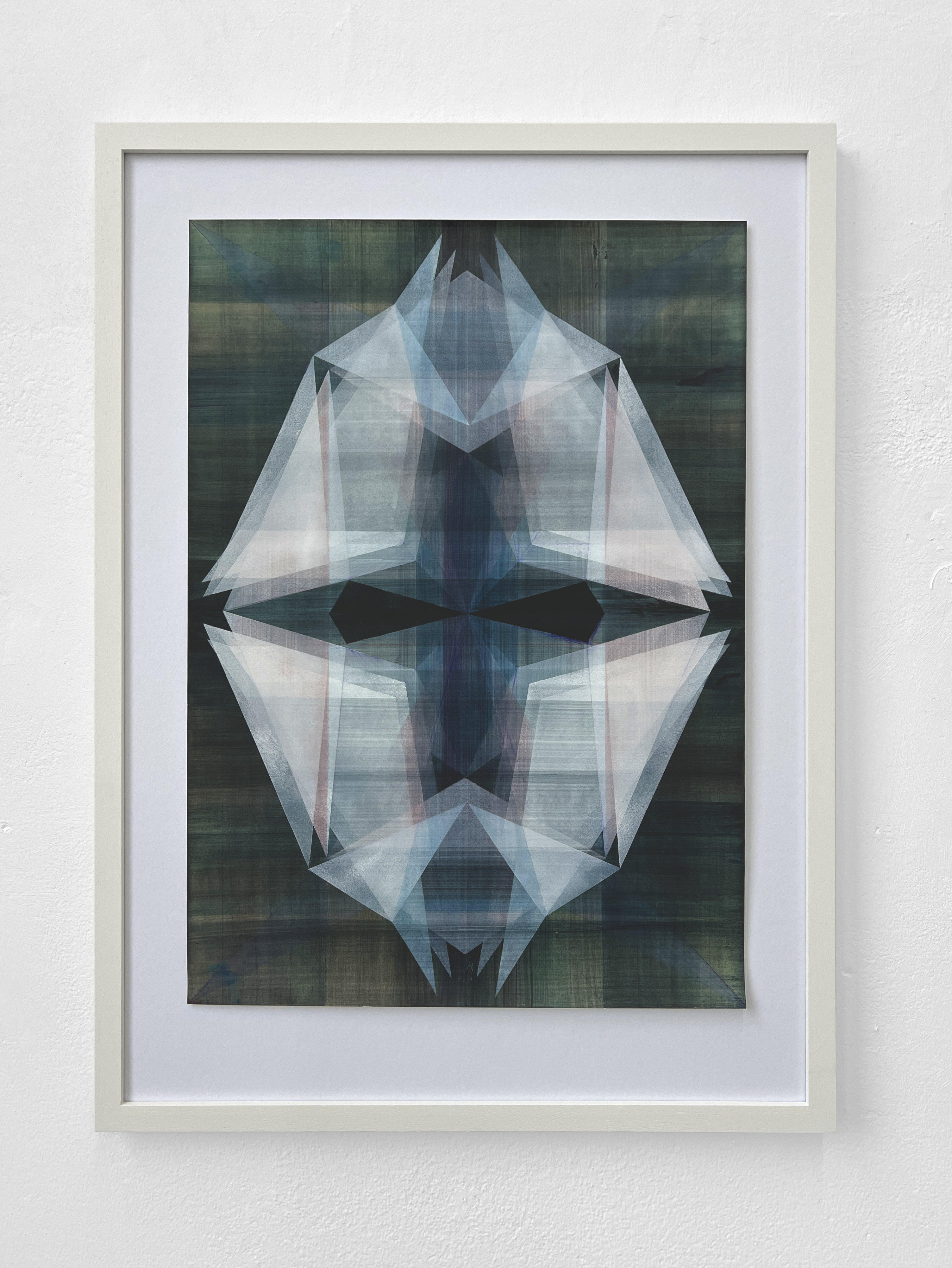 Jisoo Jang – o.T. – Gouache auf Papier (Nr. 25/1)