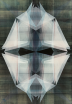 Jisoo Jang – o.T. – Gouache auf Papier (Nr. 25/1)