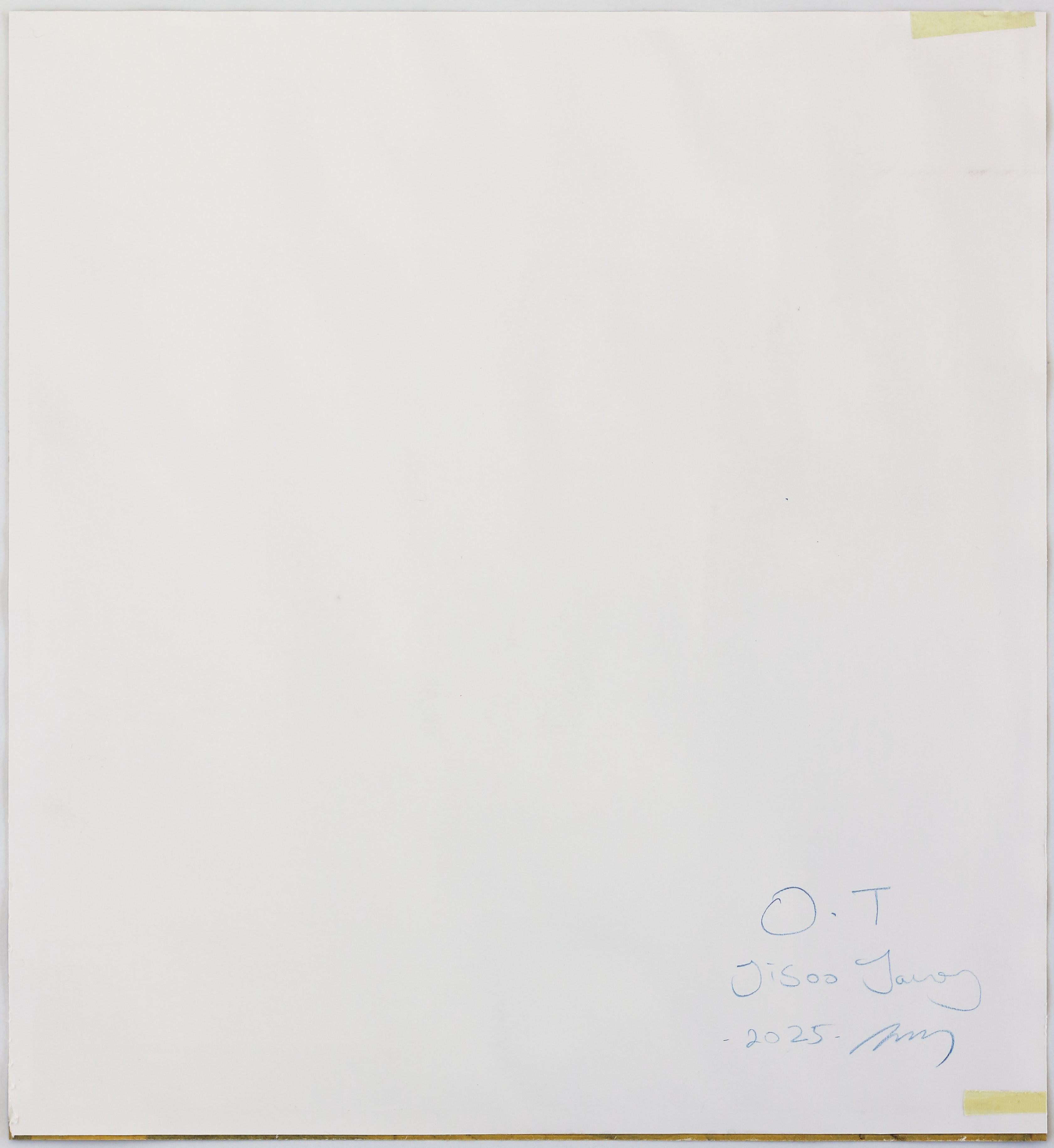 Jisoo Jang – o.T. – Gouache auf Papier (Nr. 25/2)