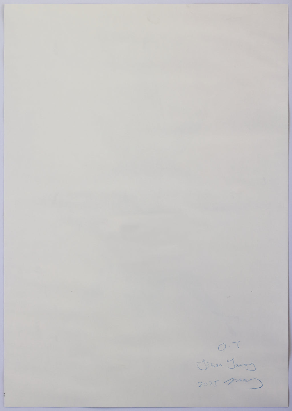 Jisoo Jang – o.T. – Gouache auf Papier (Nr. 25/3)