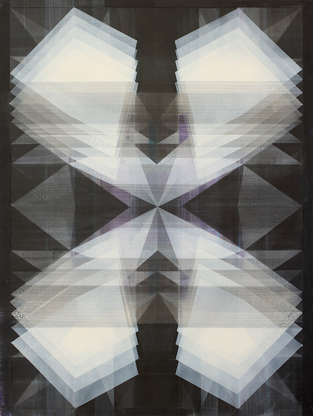 Jisoo Jang – o.T. – Gouache auf Papier (Nr. 25/5)