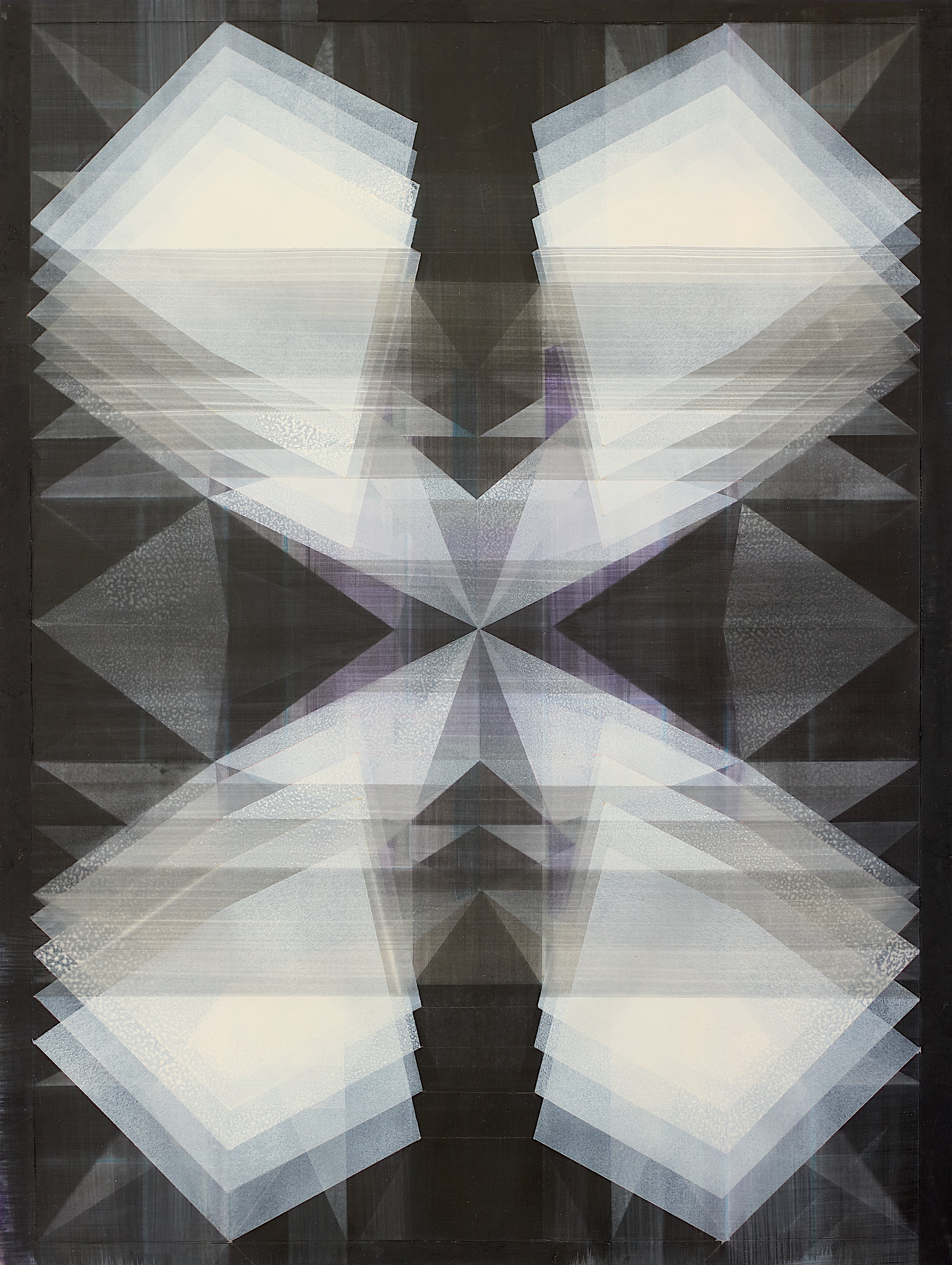 Jisoo Jang – o.T. – Gouache auf Papier (Nr. 25/5)