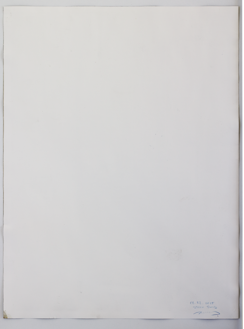 Jisoo Jang – o.T. – Gouache auf Papier (Nr. 25/5)