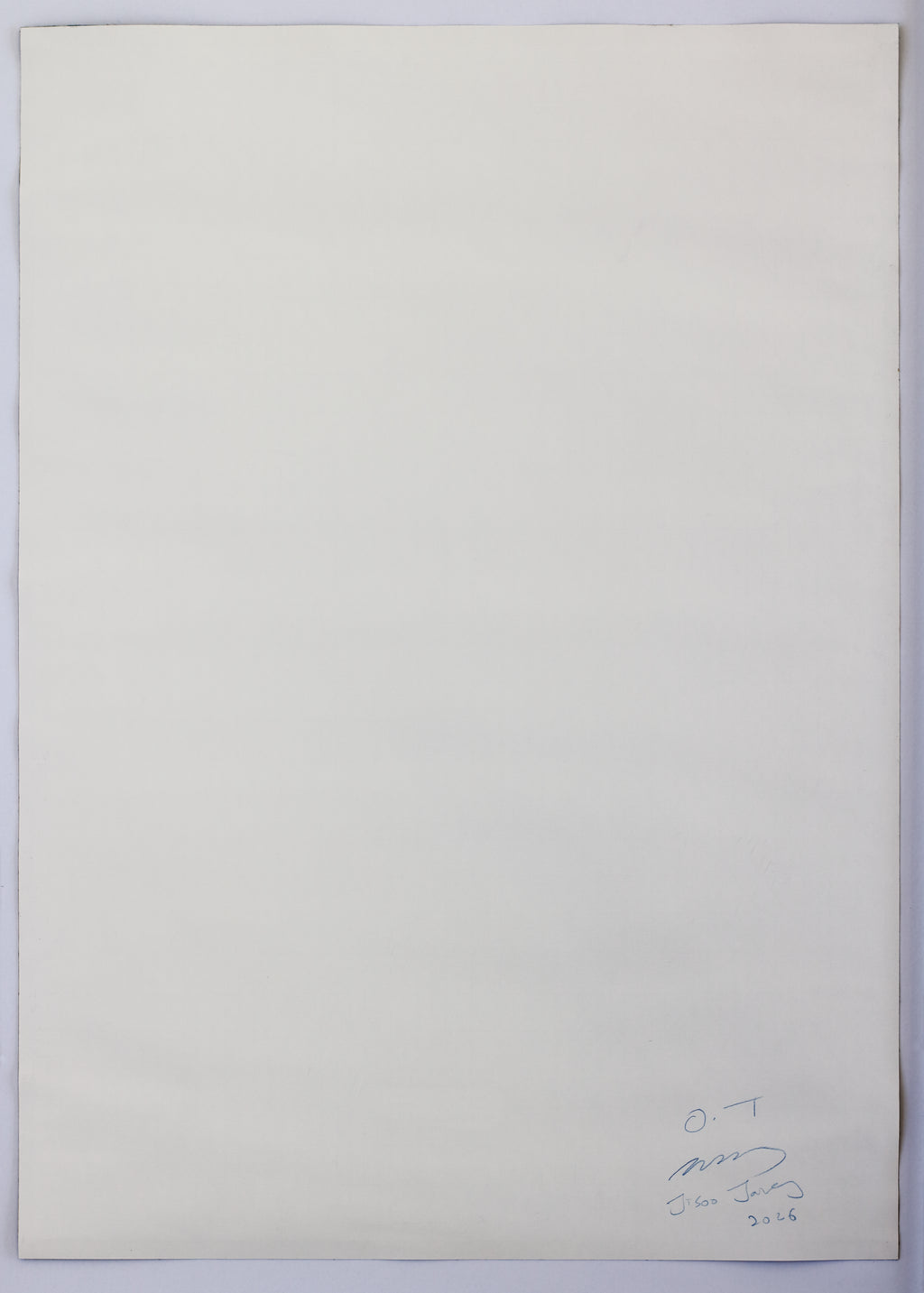 Jisoo Jang – o.T. – Gouache auf Papier (Nr. 25/6)