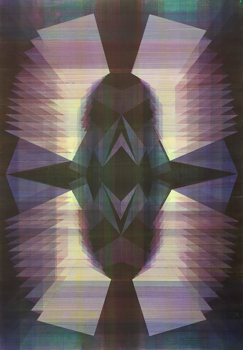 Jisoo Jang – o.T. – Gouache auf Papier (Nr. 25/7)