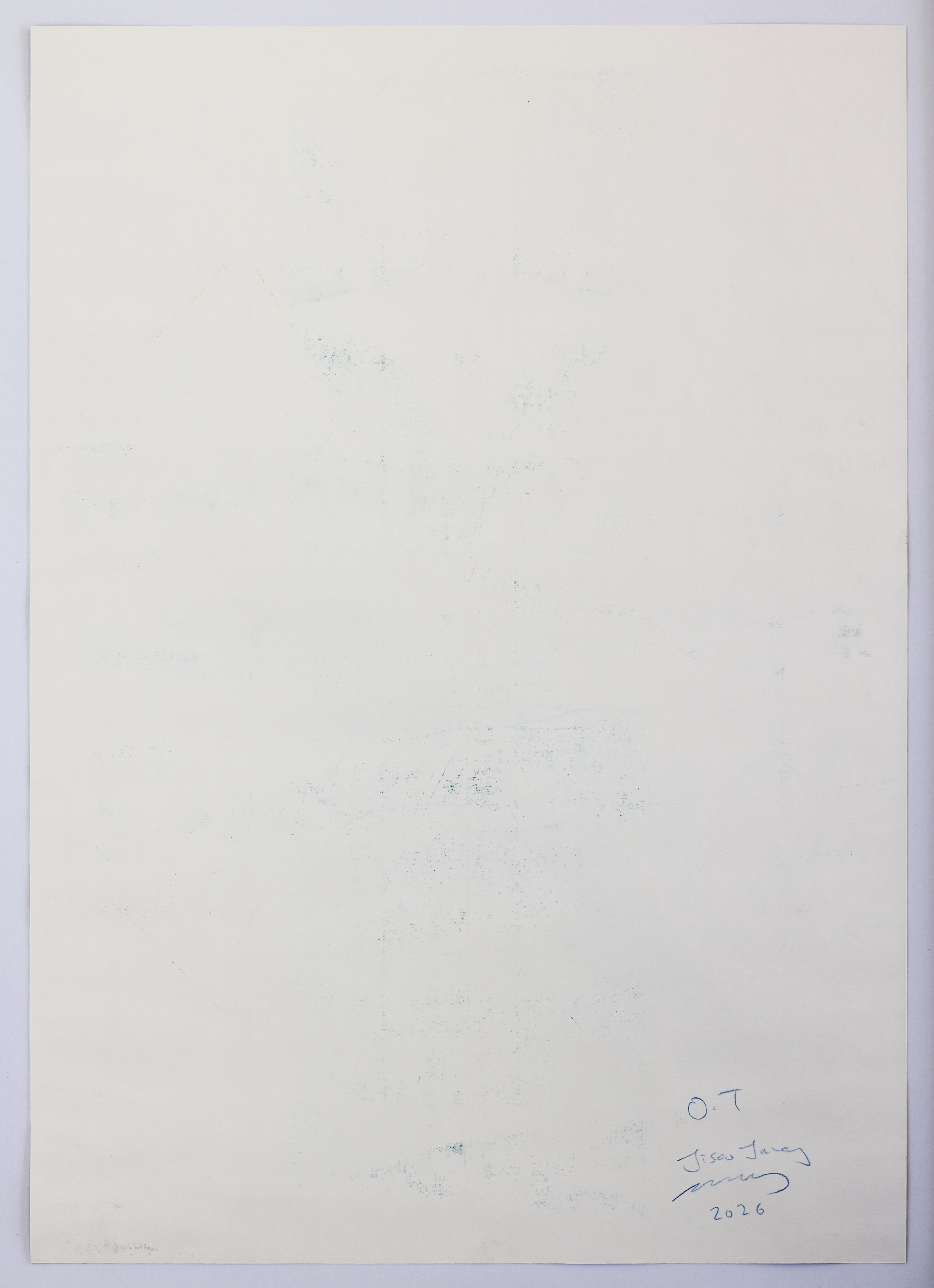 Jisoo Jang – o.T. – Gouache auf Papier (Nr. 25/7)