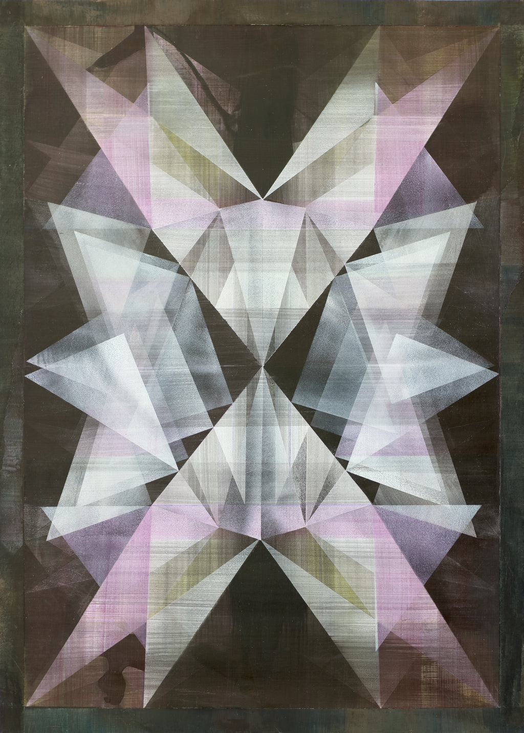 Jisoo Jang – o.T. – Gouache auf Papier (Nr. 25/8)