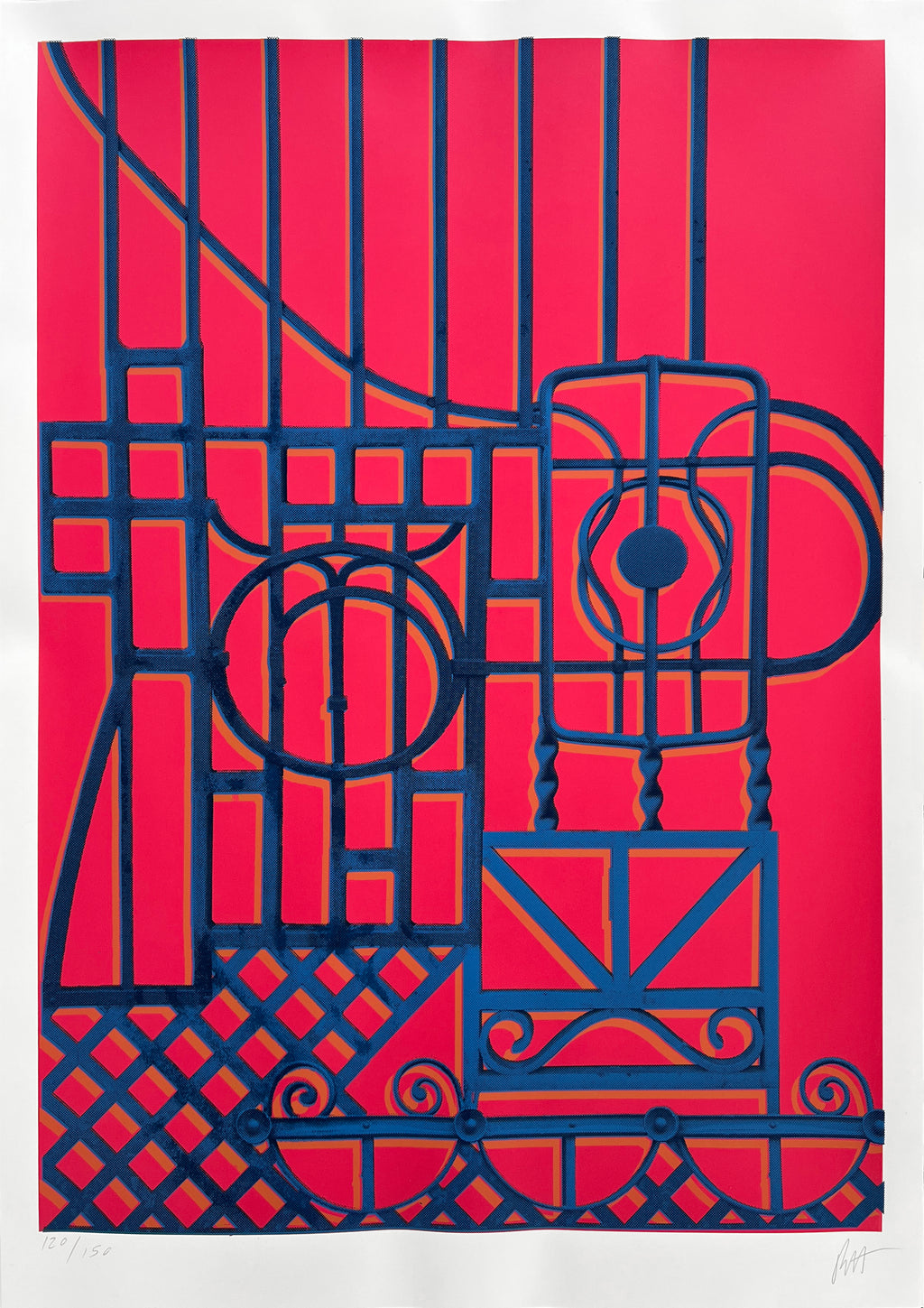 Siebdruck auf Papier von Paul McDevitt